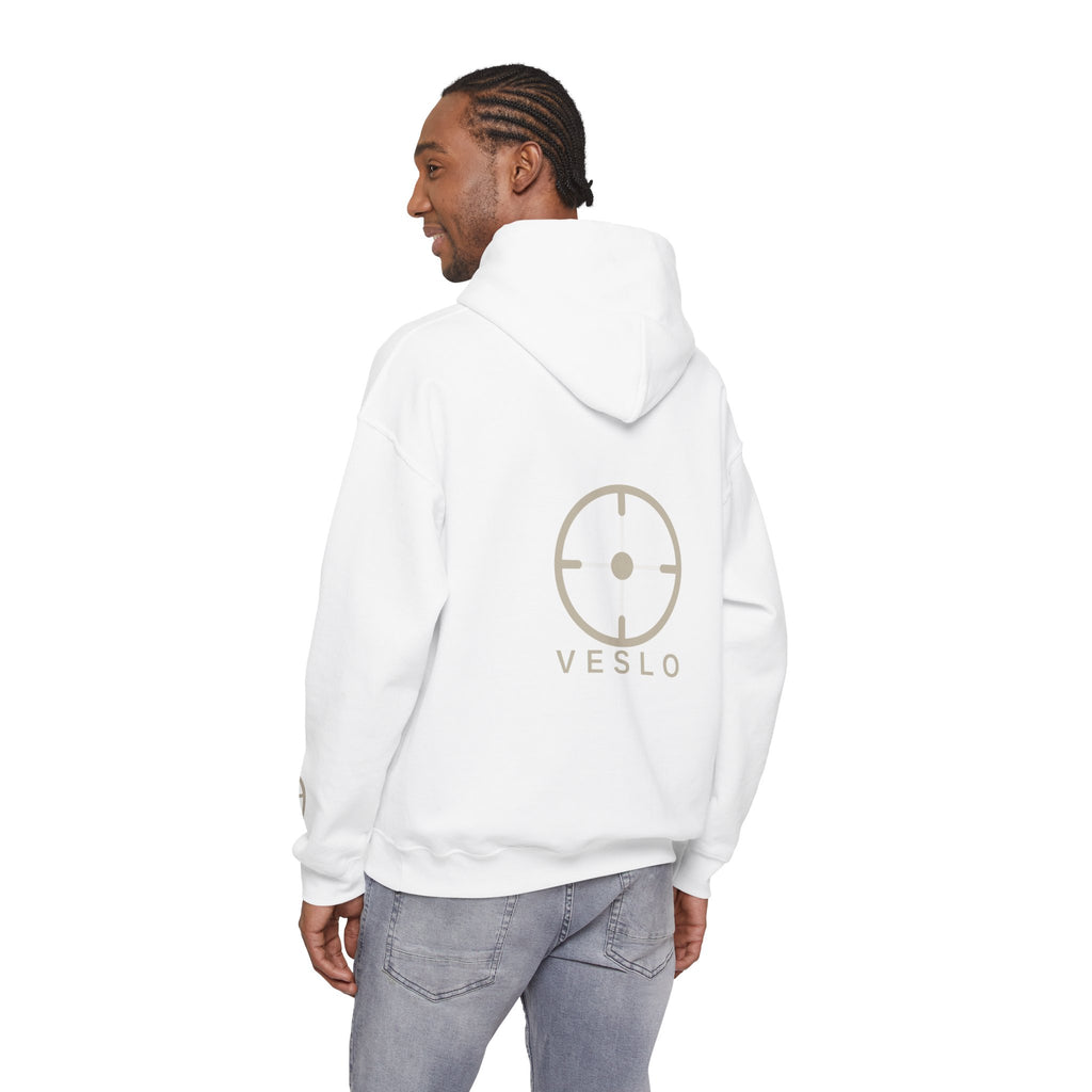 Veslo Target Hoodie - stone