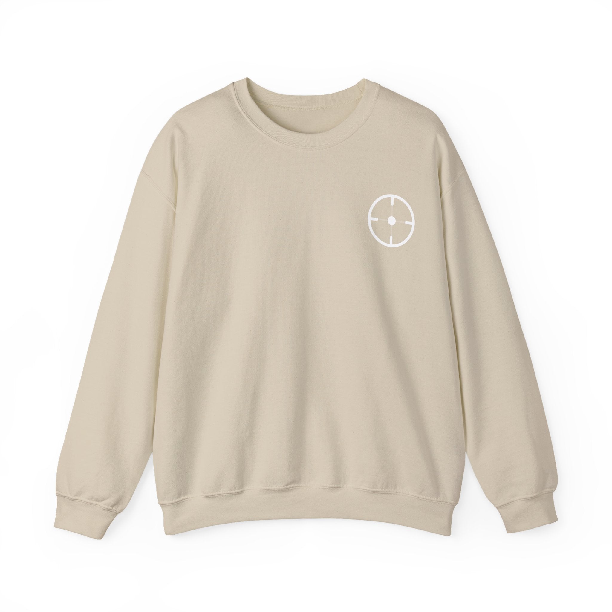 Veslo Target Crewneck Sweatshirt - White