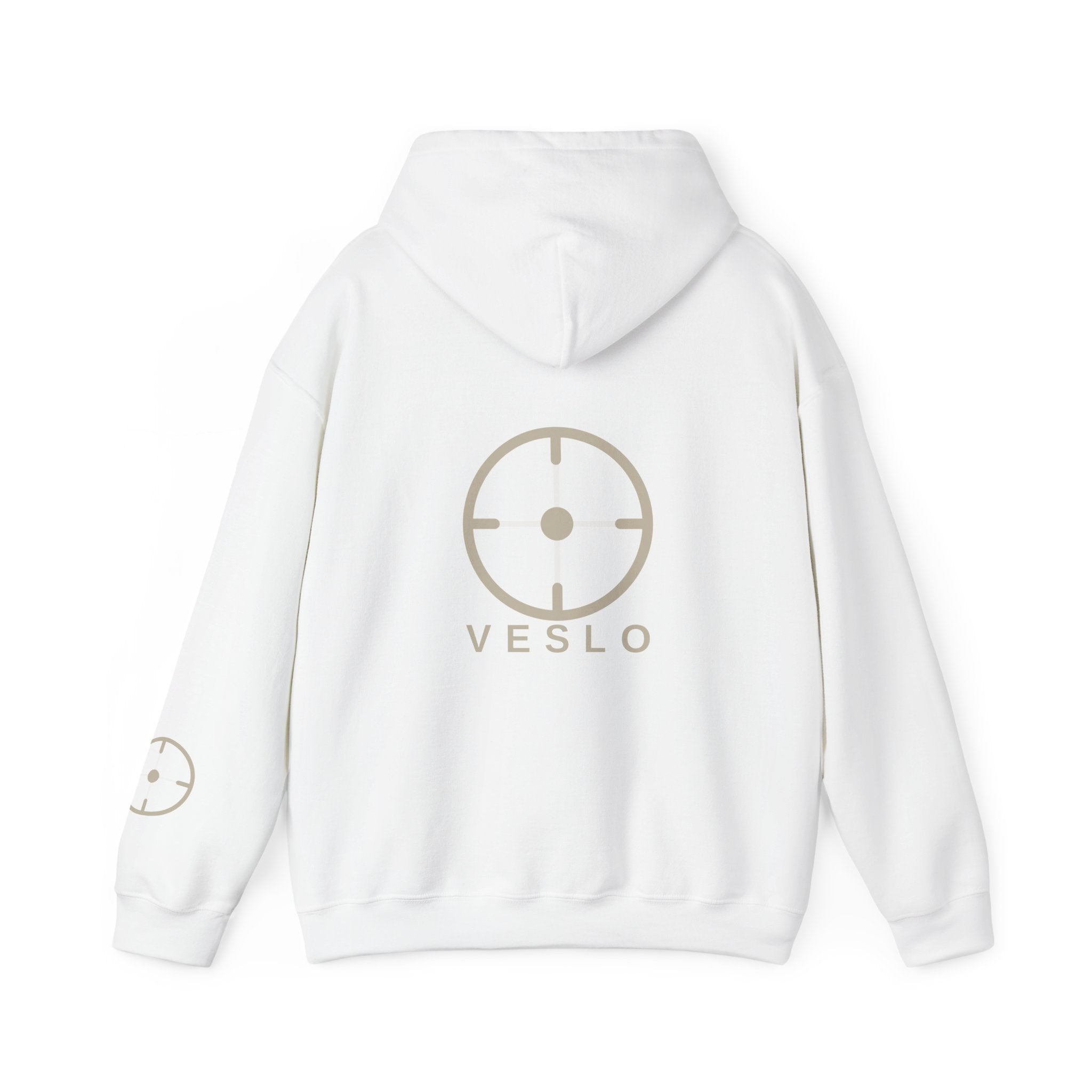 Veslo Target Hoodie - stone