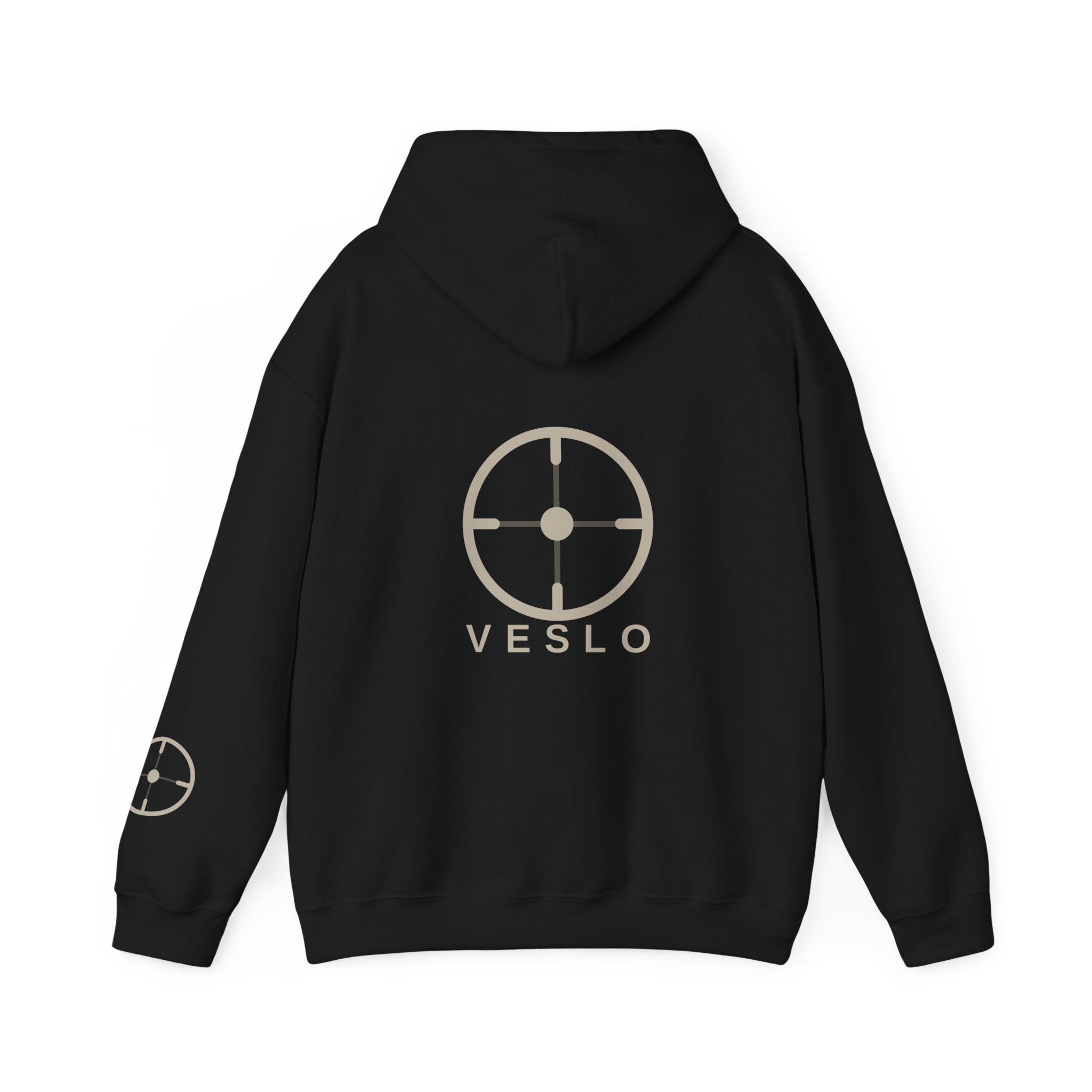 Veslo Target Hoodie - stone