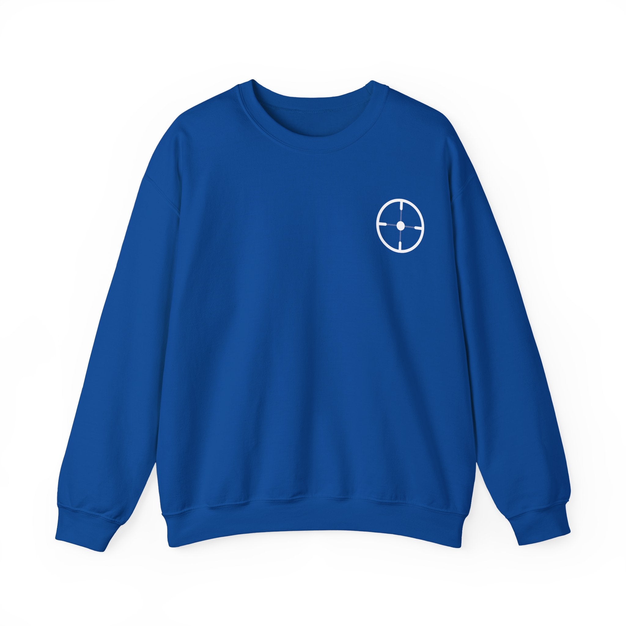 Veslo Target Crewneck Sweatshirt - White