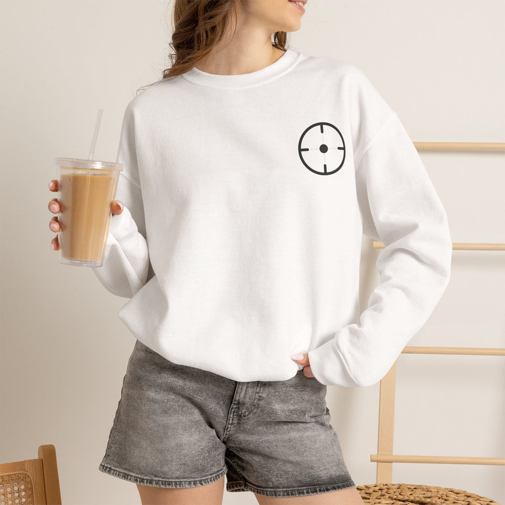 Veslo Target Crewneck Sweatshirt - Black