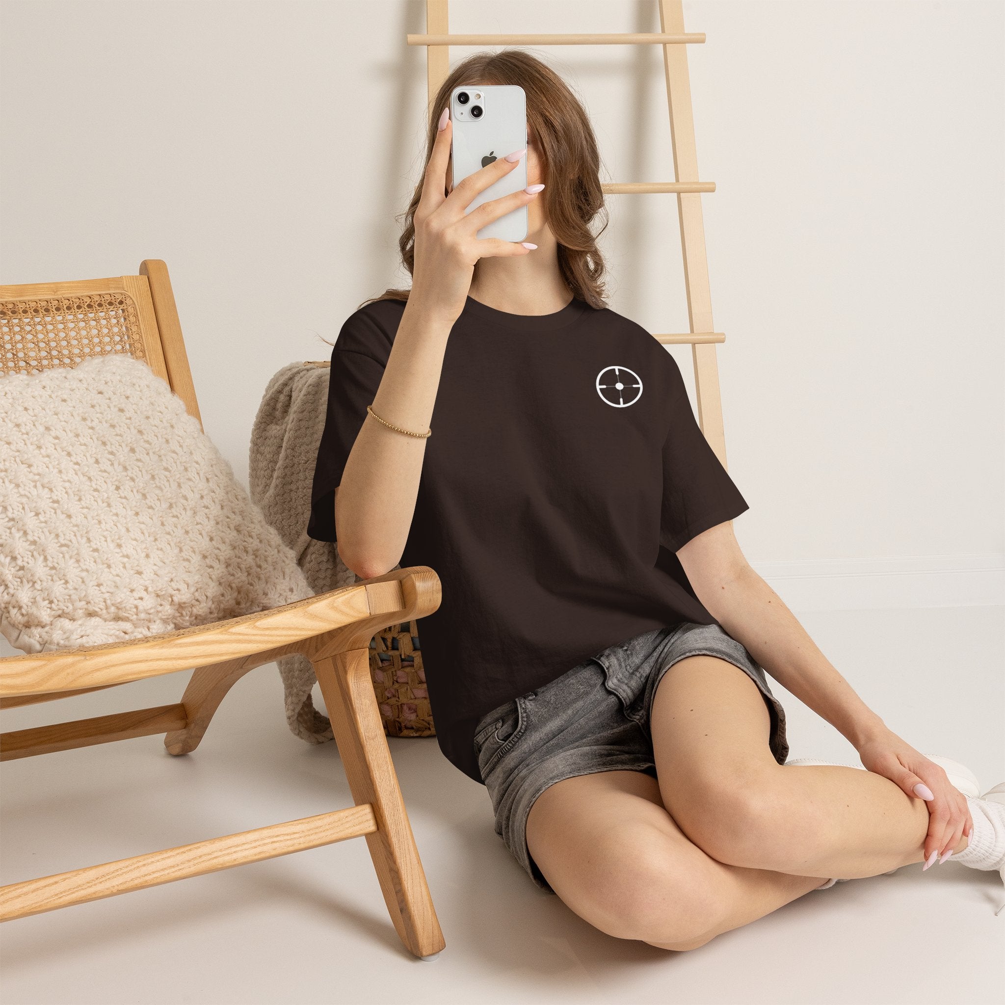 Veslo Target Tee - White
