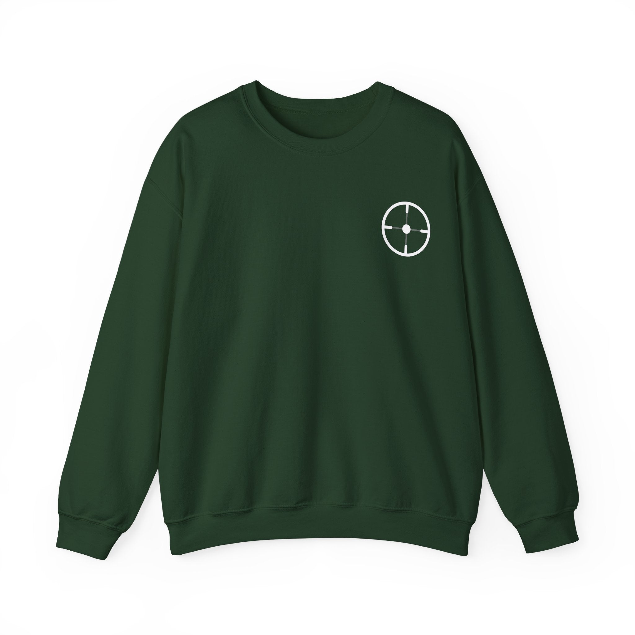 Veslo Target Crewneck Sweatshirt - White