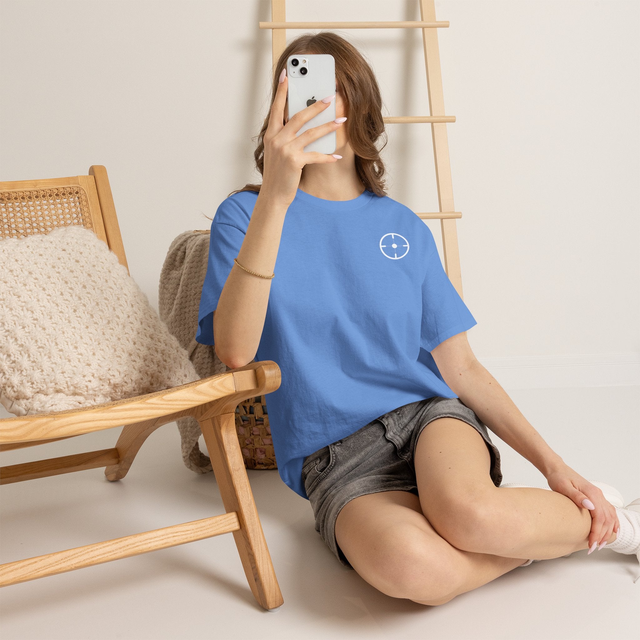 Veslo Target Tee - White