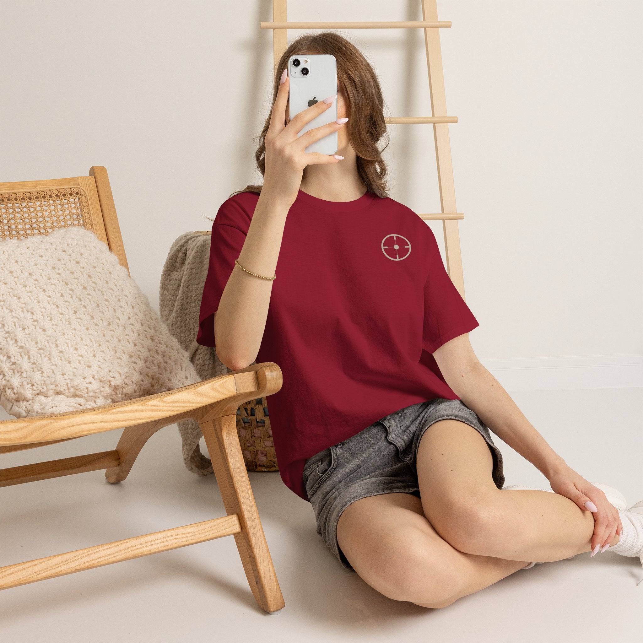 Veslo Target Tee - Stone
