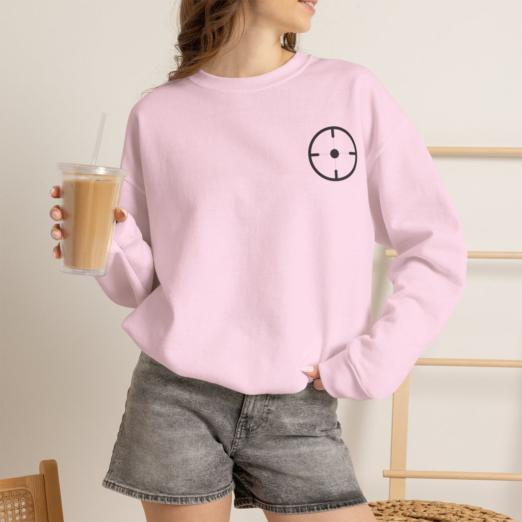 Veslo Target Crewneck Sweatshirt - Black