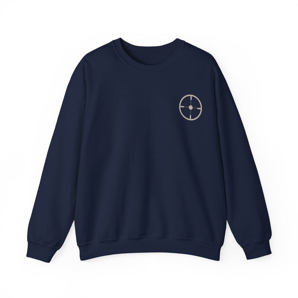Veslo Target Crewneck Sweatshirt - Stone