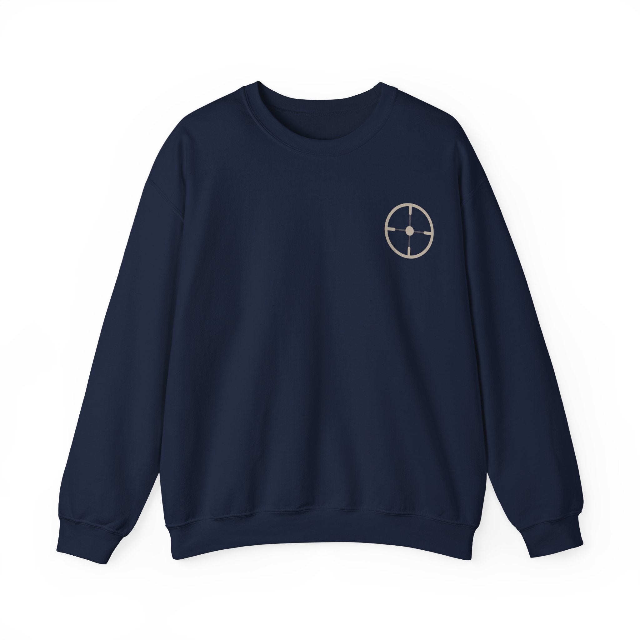 Veslo Target Crewneck Sweatshirt - Stone