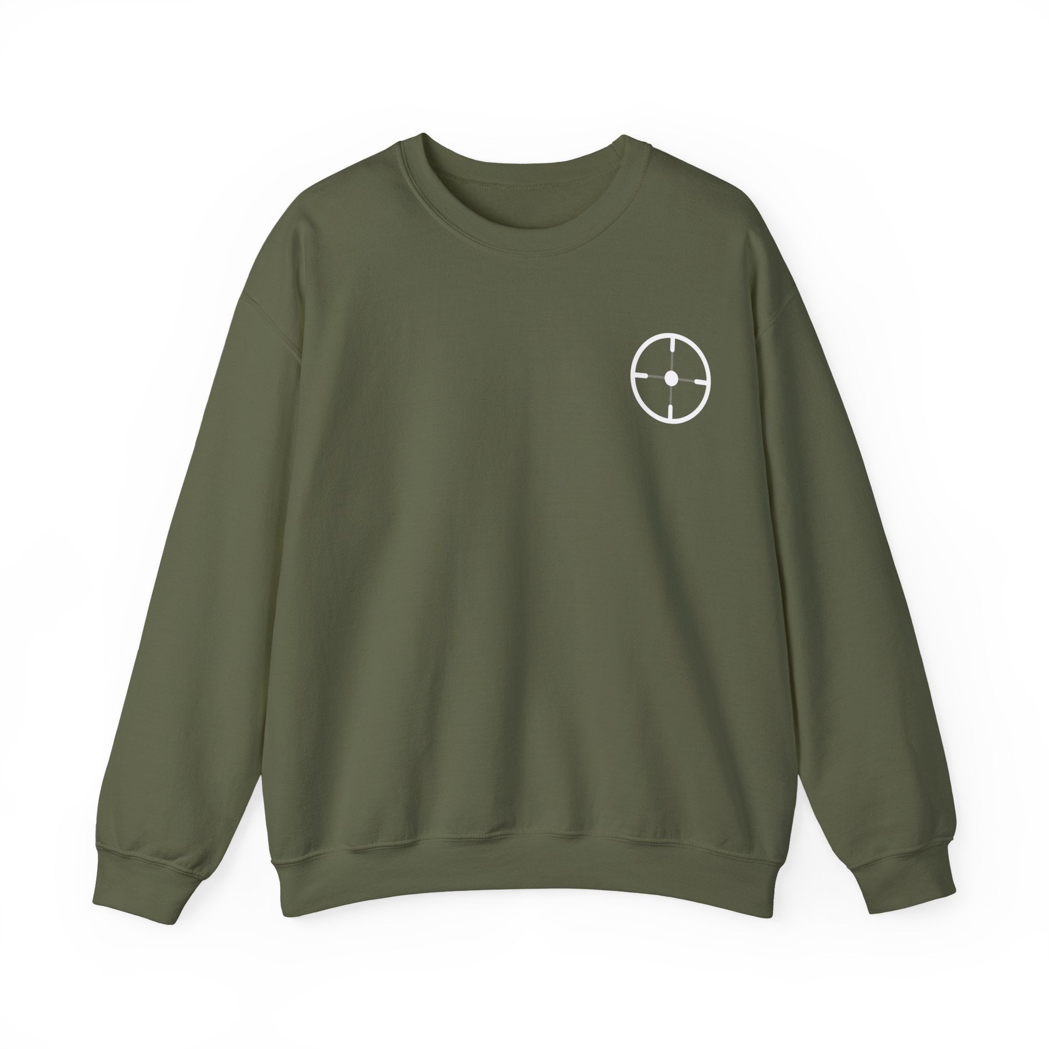 Veslo Target Crewneck Sweatshirt - White