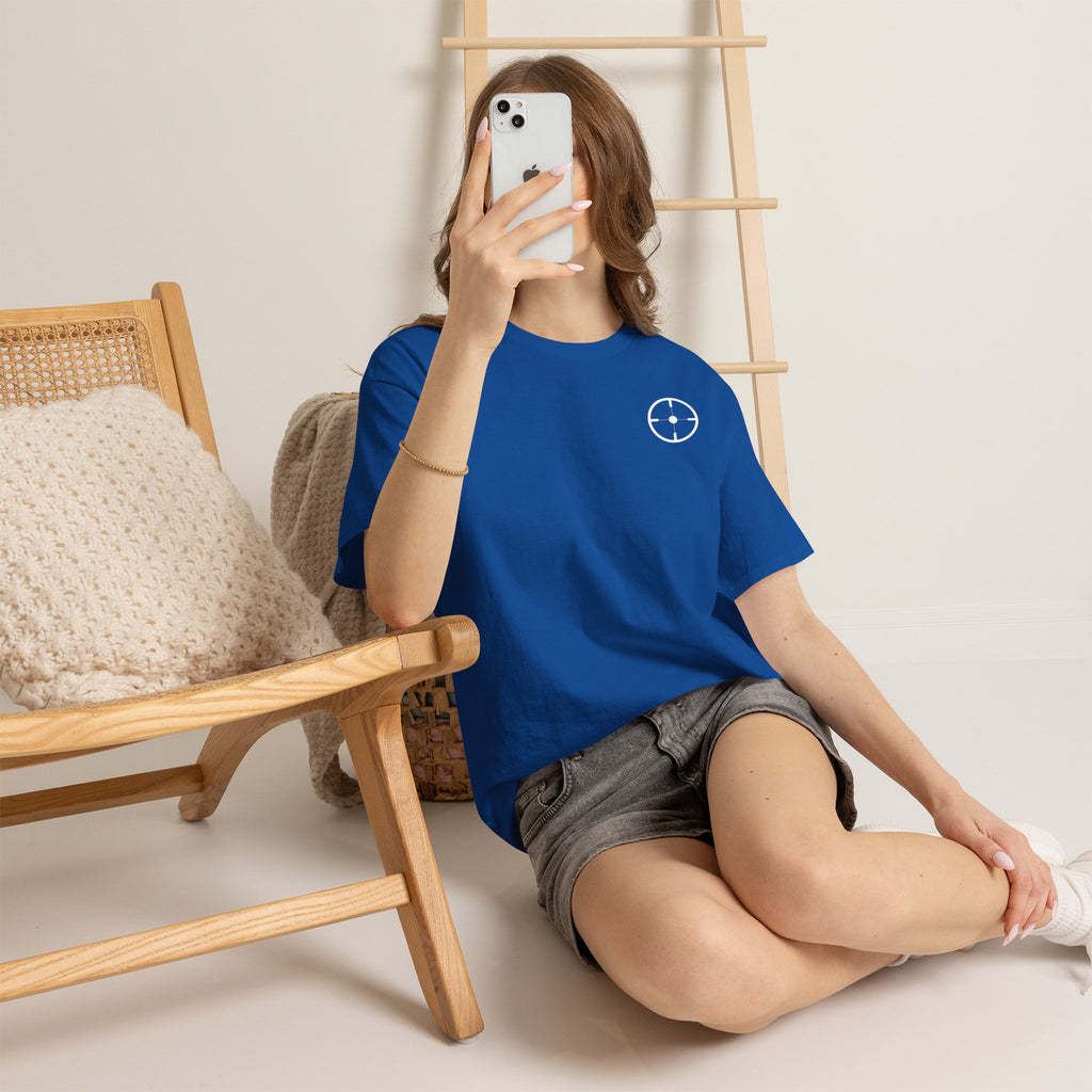 Veslo Target Tee - White