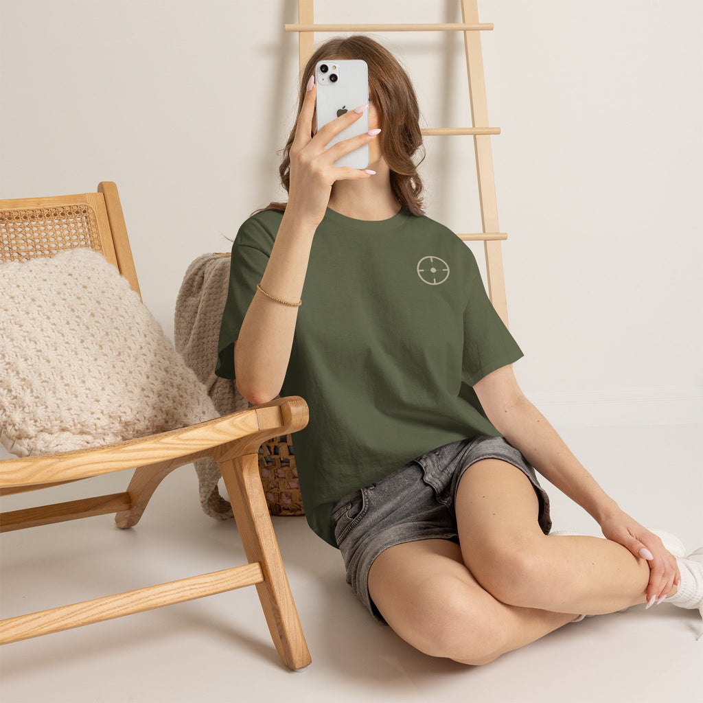 Veslo Target Tee - Stone