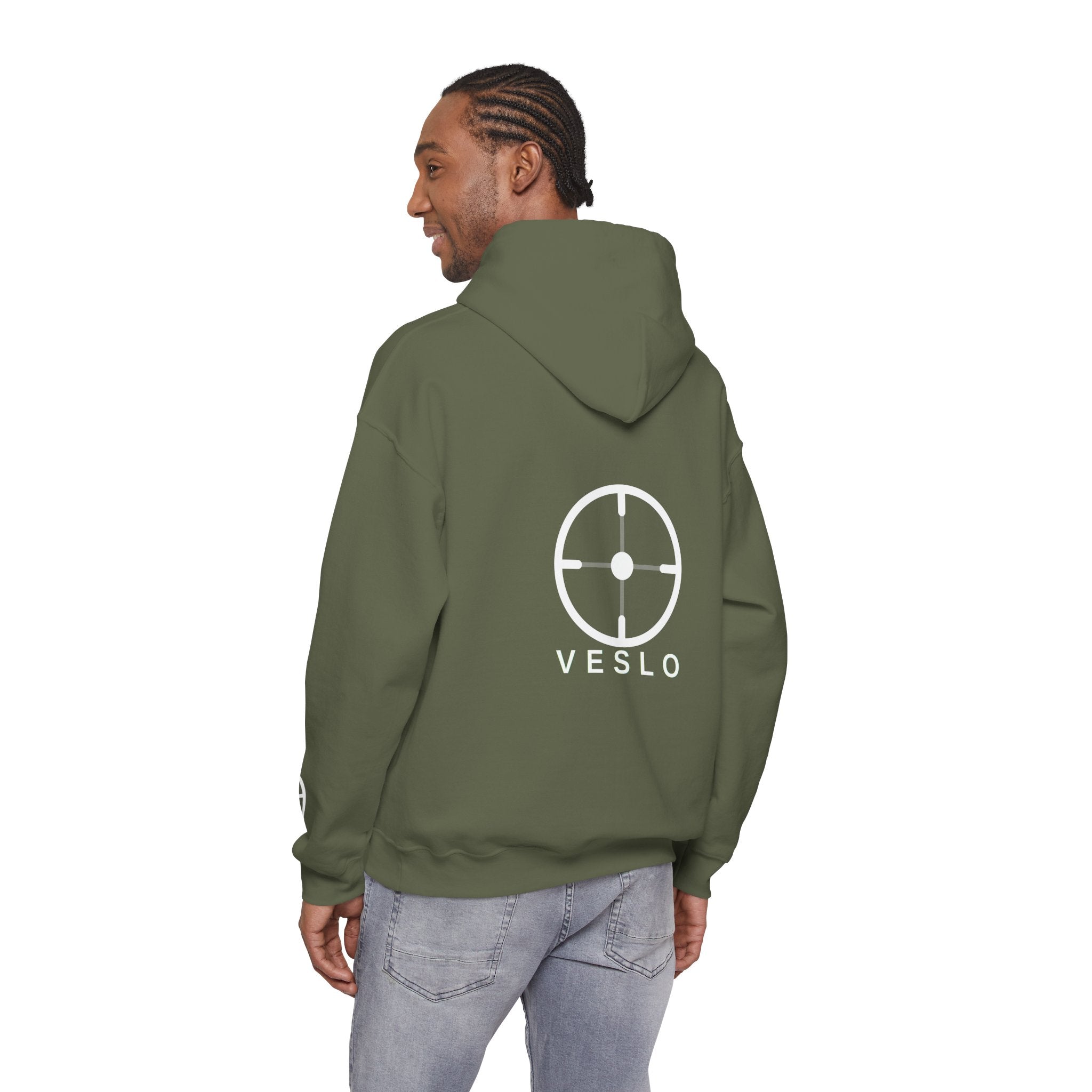 Veslo Target Hoodie - White