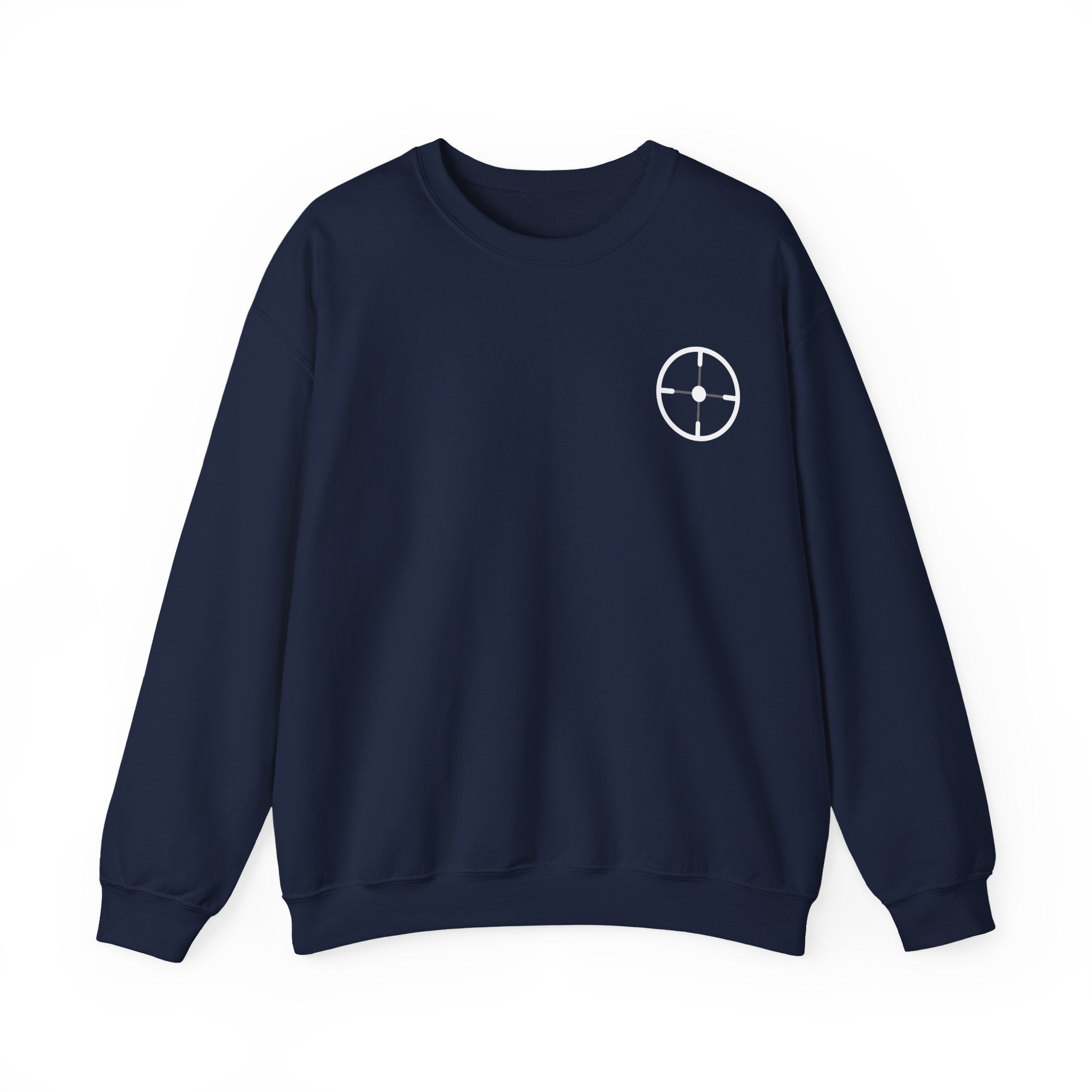 Veslo Target Crewneck Sweatshirt - White