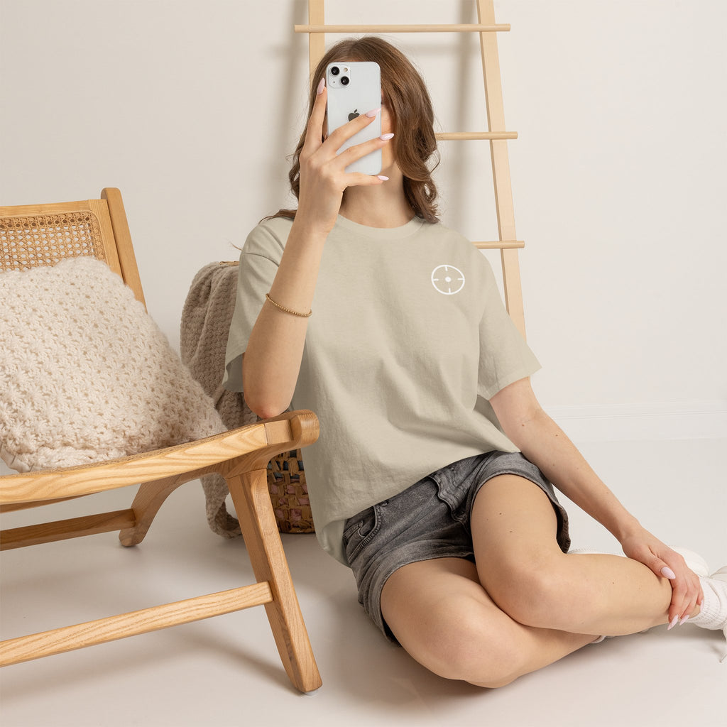 Veslo Target Tee - White