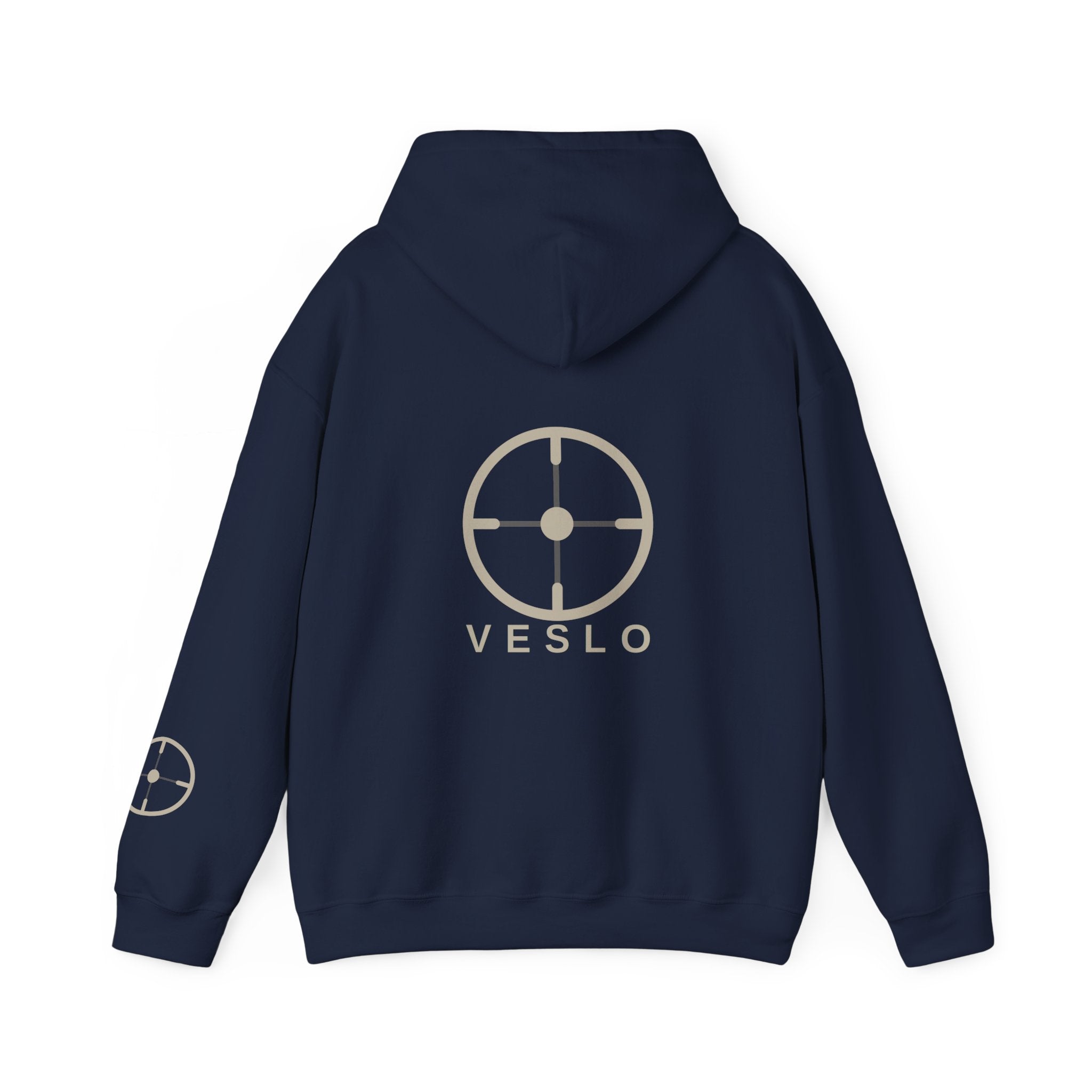 Veslo Target Hoodie - stone
